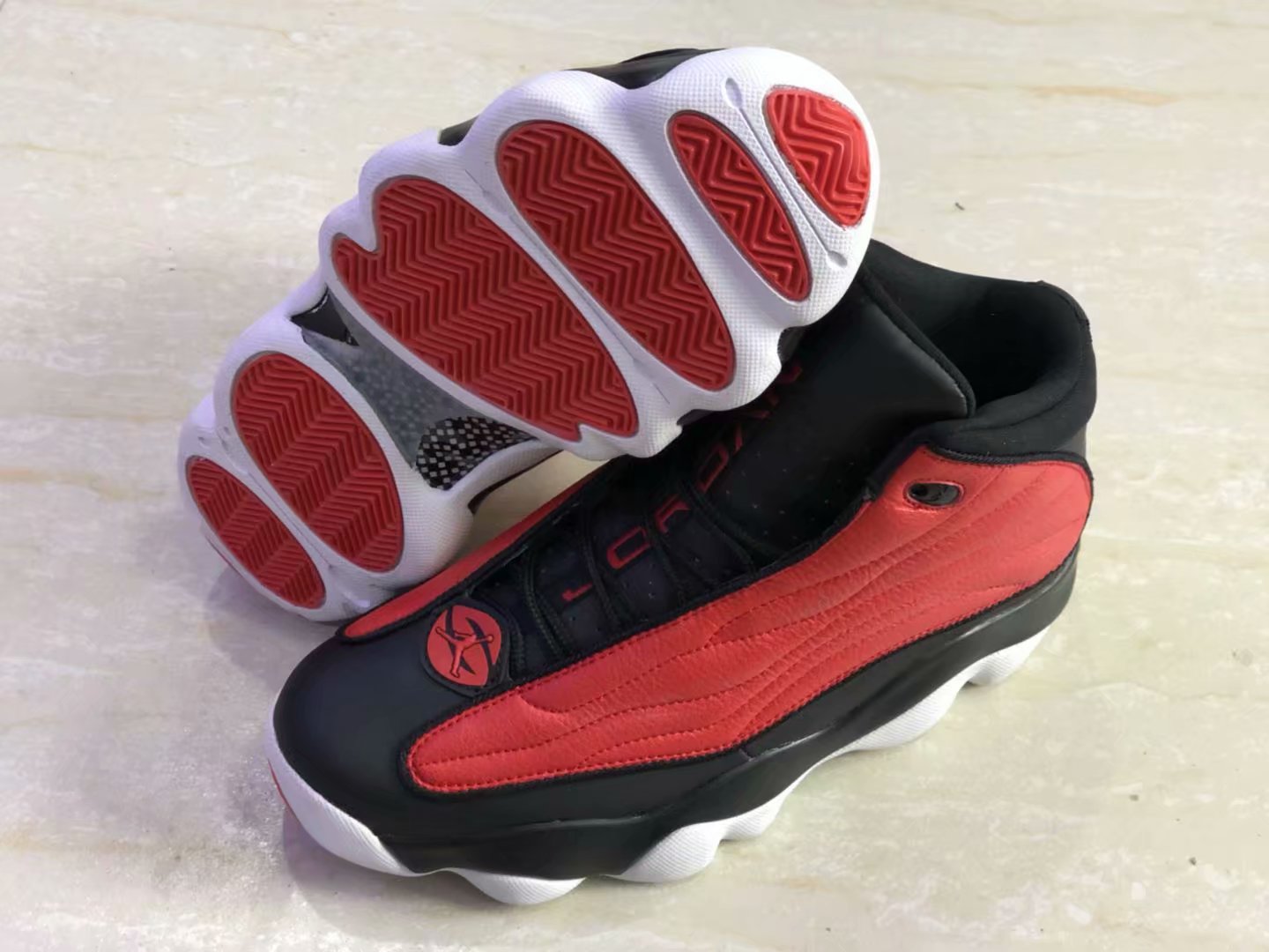 New Air Jordan 13.5 Red Black Shoes